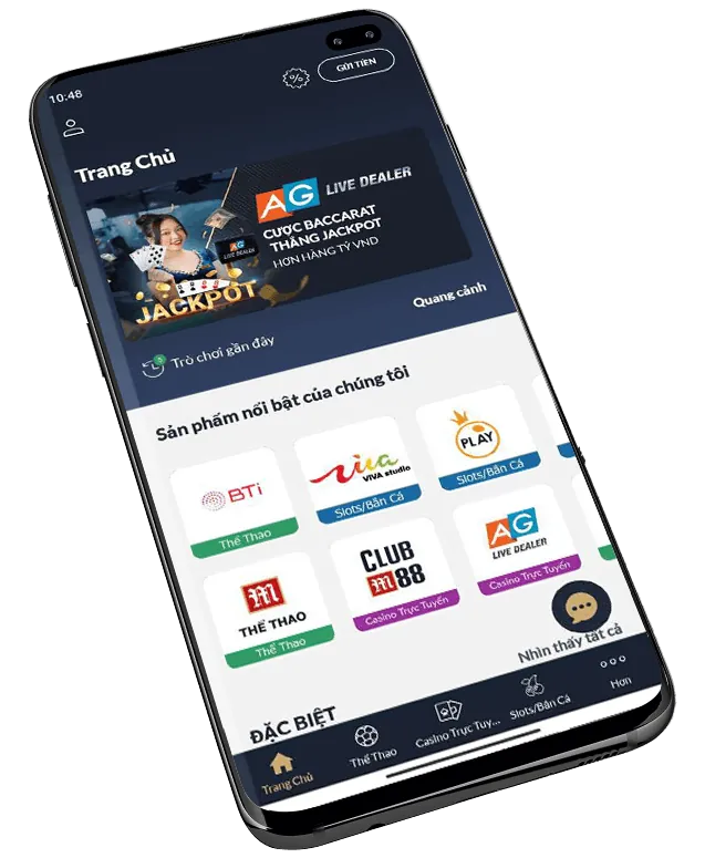 Giao diện thân thiện của 33win